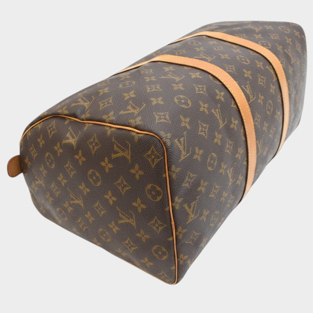 LOUIS VUITTON Keepall 45 Boston Bag M41428 Monogram Brown