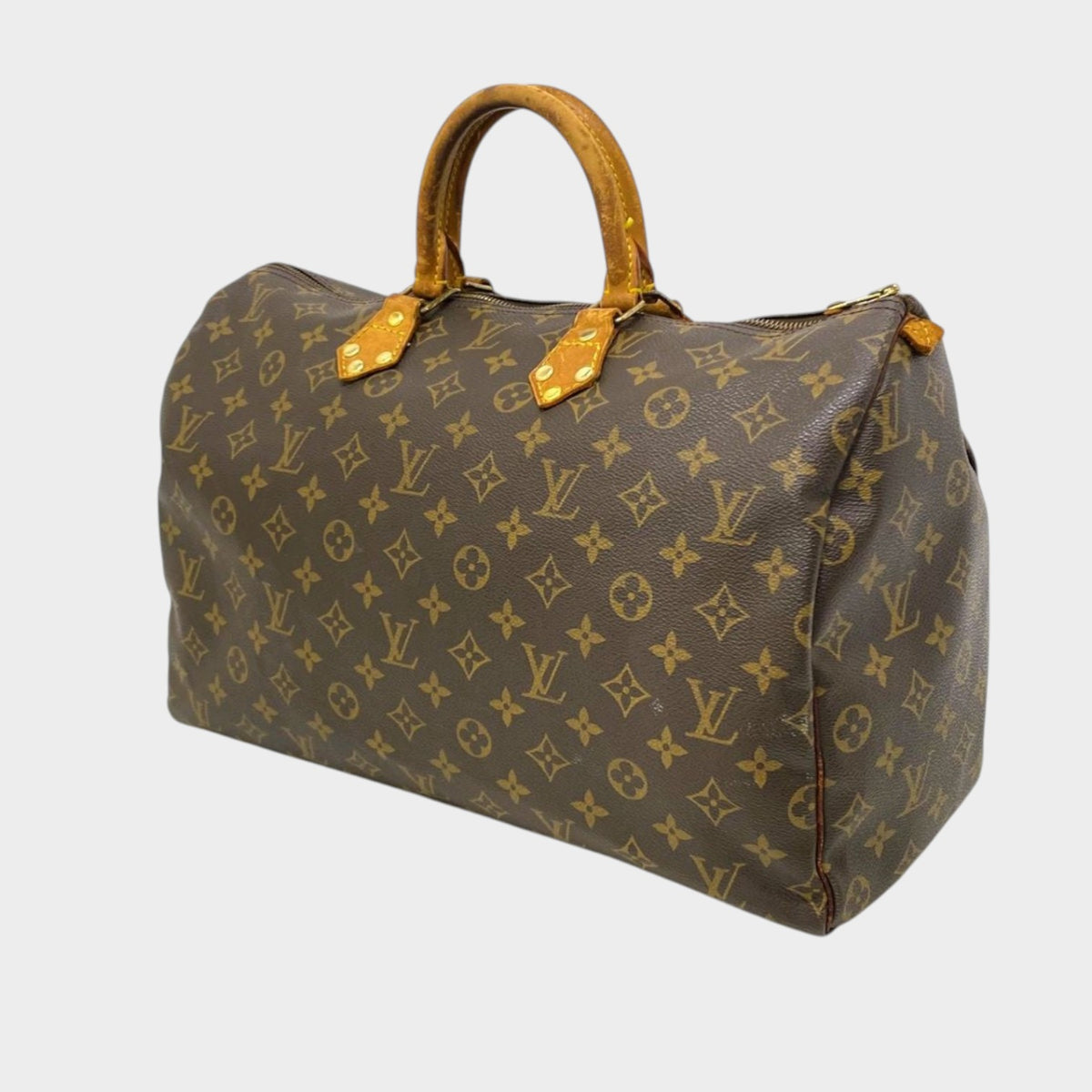 LOUIS VUITTON M41522 SP0997 Monogram Speedy 40 Tasche Boston Bag (Repaired)