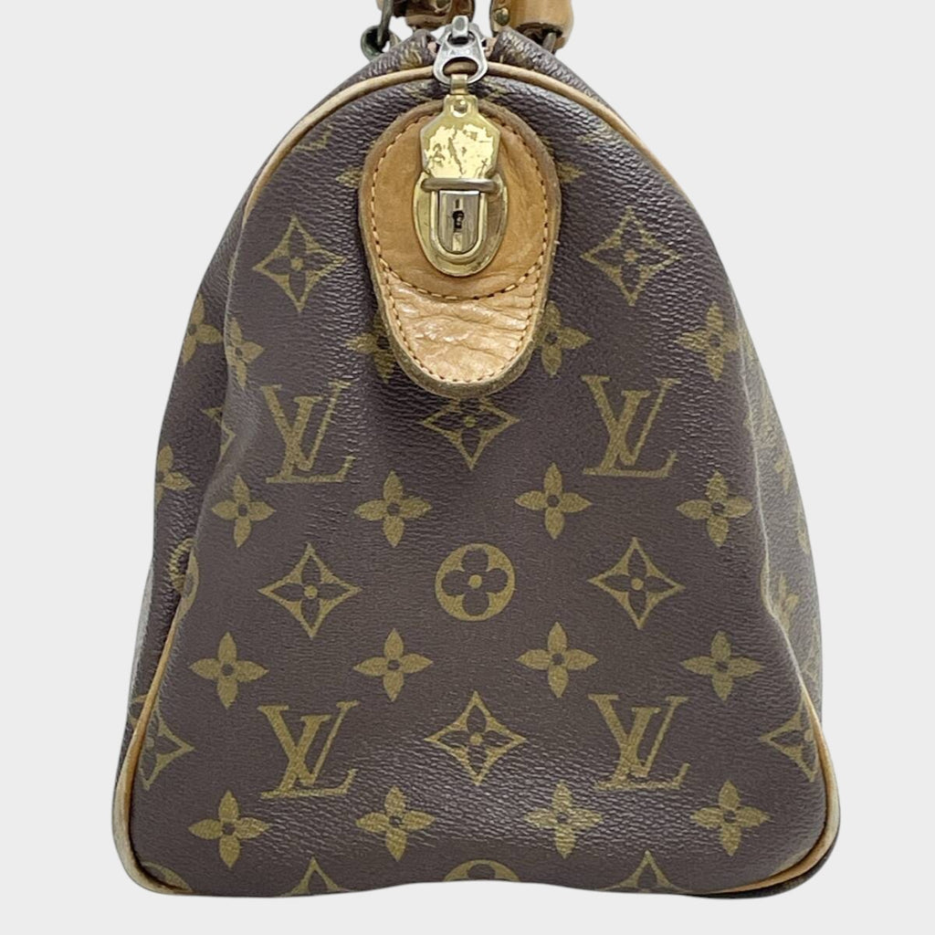 Louis Vuitton Monogram Speedy 30 French Tasche