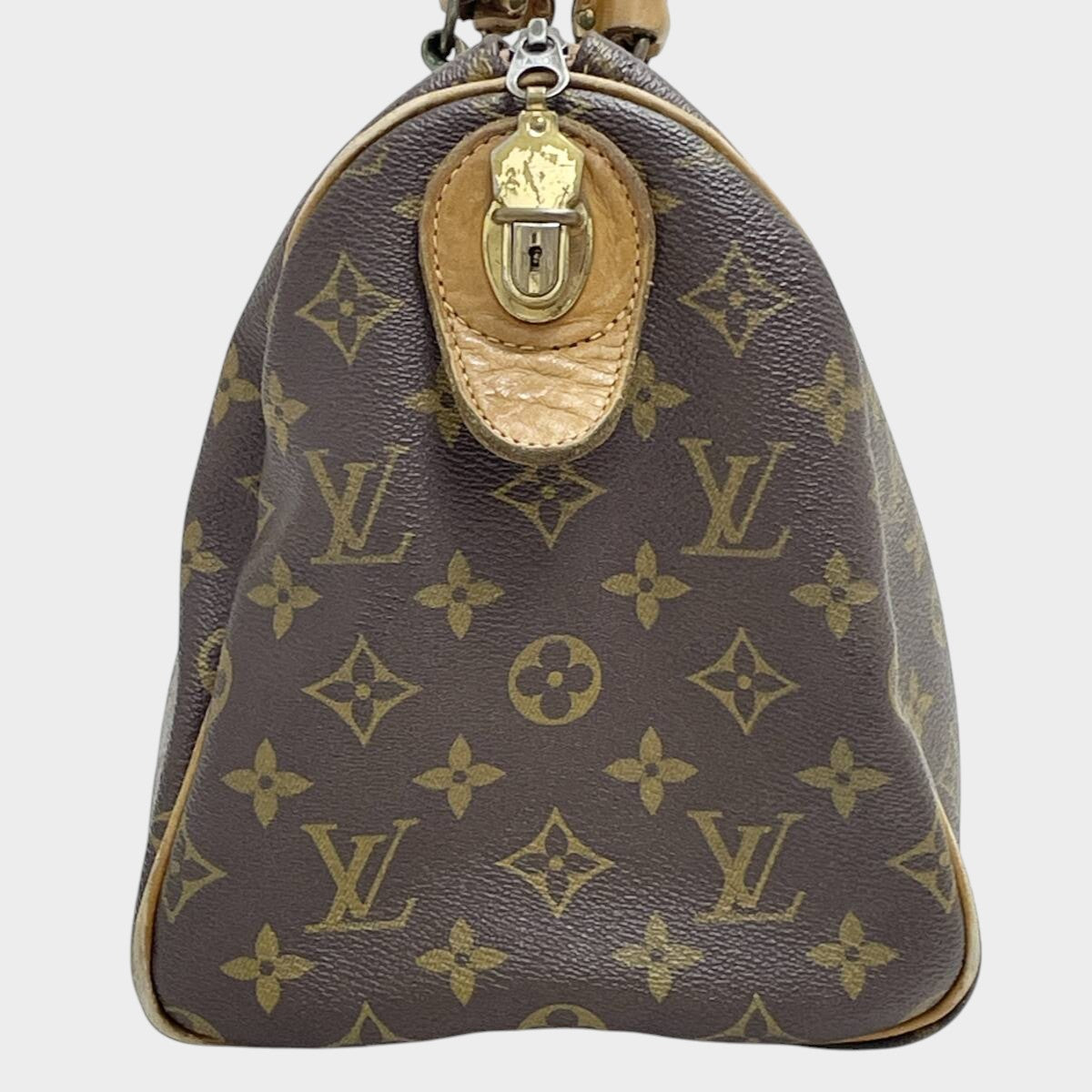 Louis Vuitton Monogram Speedy 30 French Tasche