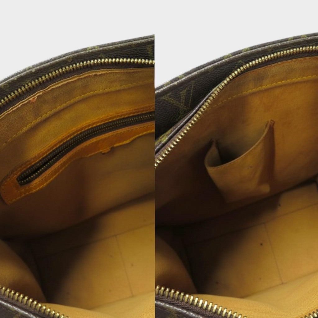 LOUIS VUITTON Monogram Looping GM M51145 Shoulder Bag Tote Bag