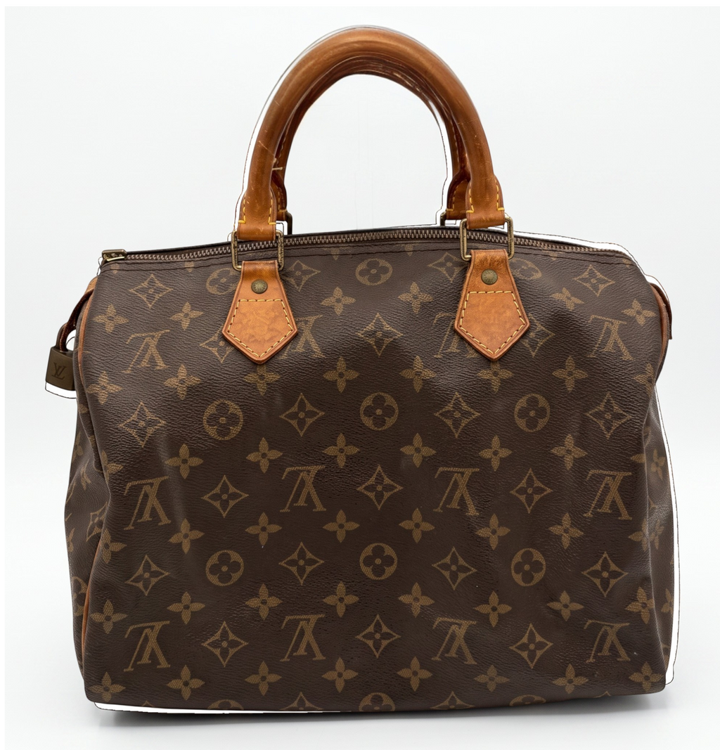 LOUIS VUITTON LV Monogram Speedy 30 M41526 Handbag