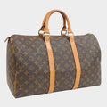Louis Vuitton Monogram Keepall 60 Boston Bag, Guaranteed Authentic, Size 100