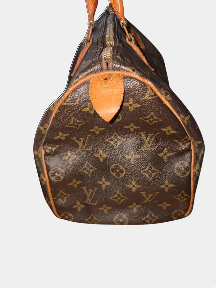 LOUIS VUITTON Speedy 35 Handbag SA841 M41107 Monogram Tasche