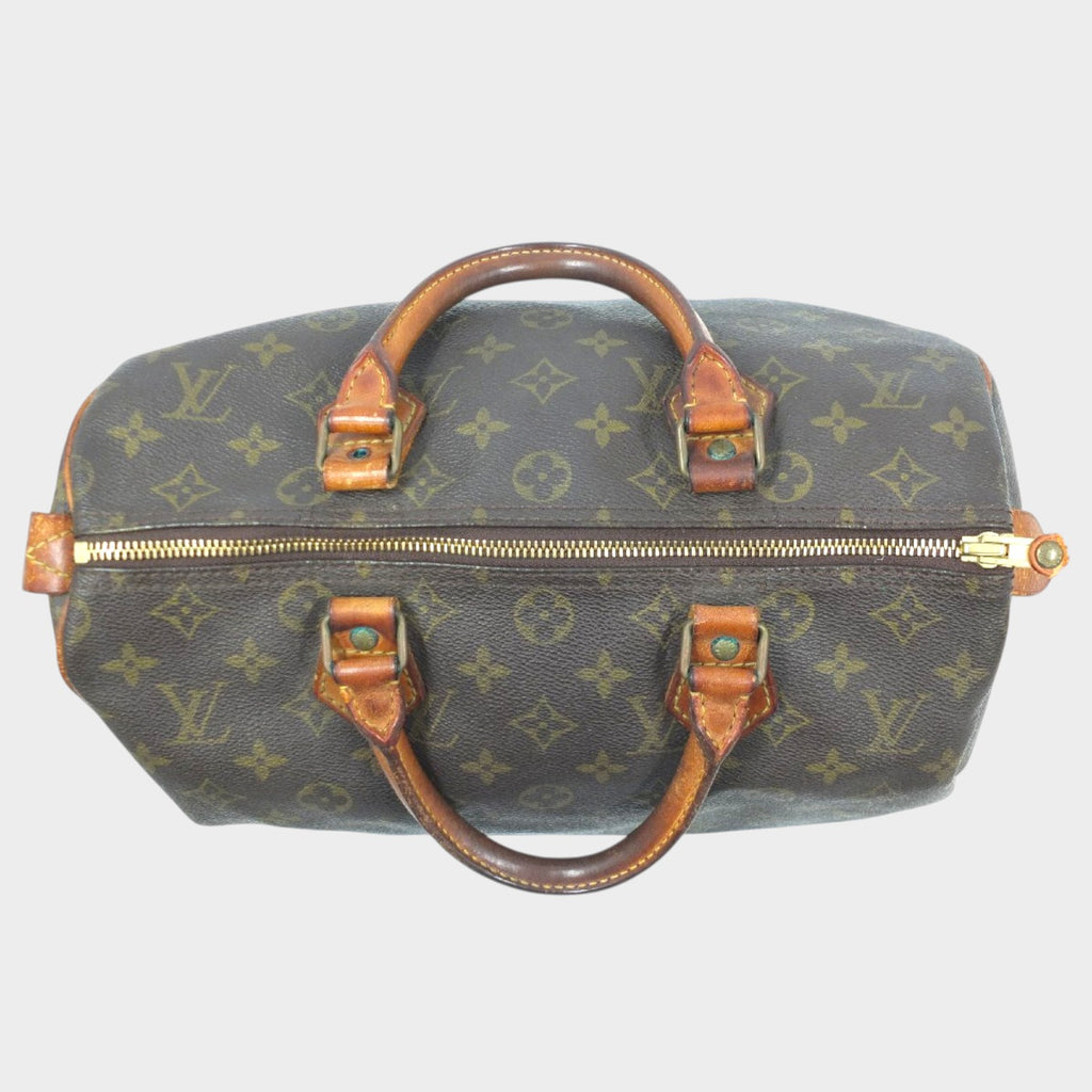 Louis Vuitton Monogram Line Speedy Mini Boston Bag Handbag