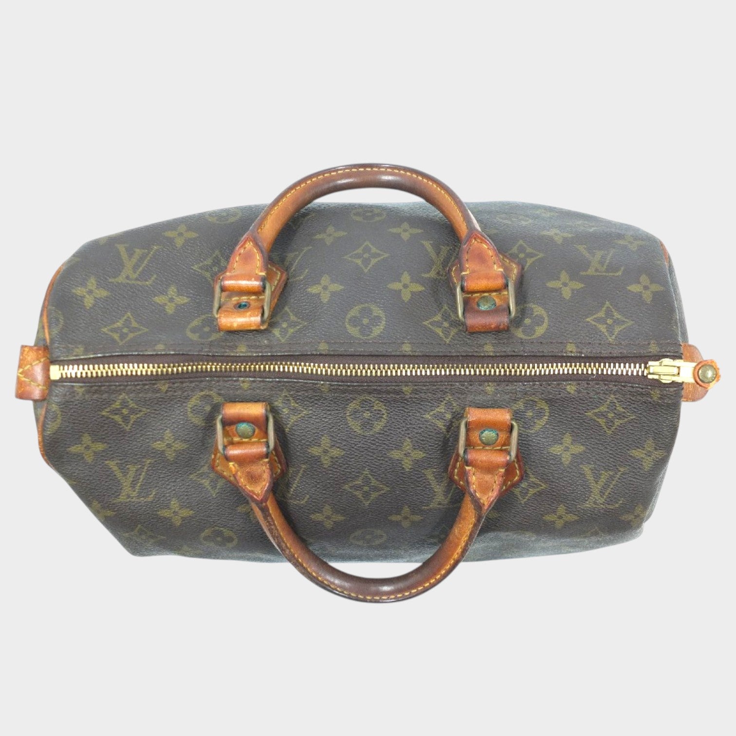Louis Vuitton Monogram Line Speedy Mini Boston Bag Handbag