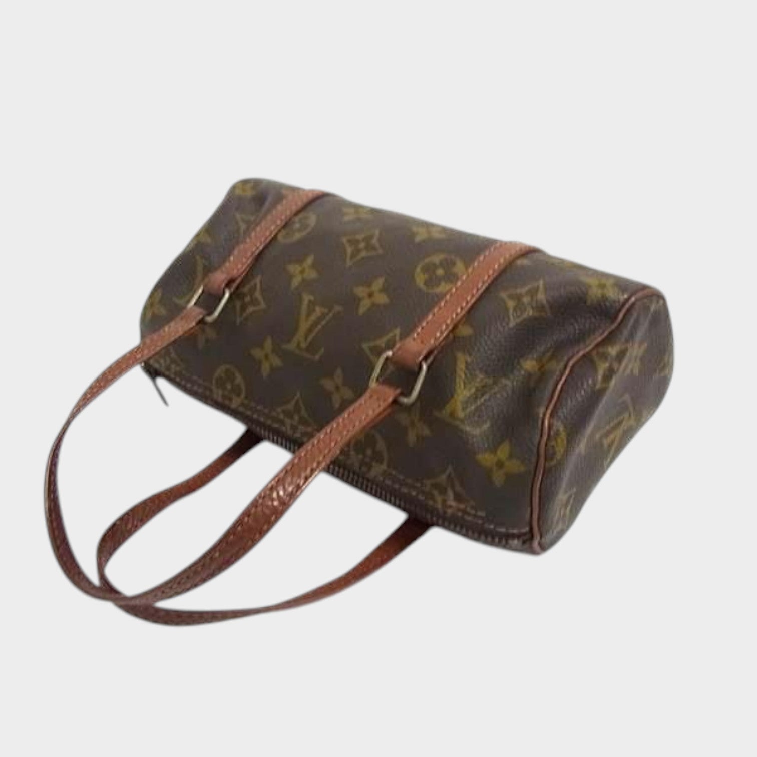 LOUIS VUITTON M51367 Monogram Papillon 22 Handbag Tote Bag Women's Brown DB4995