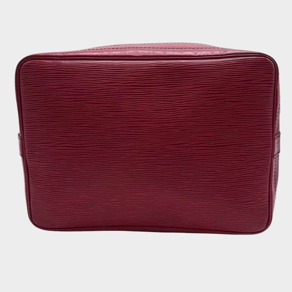 LOUIS VUITTON Noe Epi drawstring shoulder bag, red, serial code, made in France