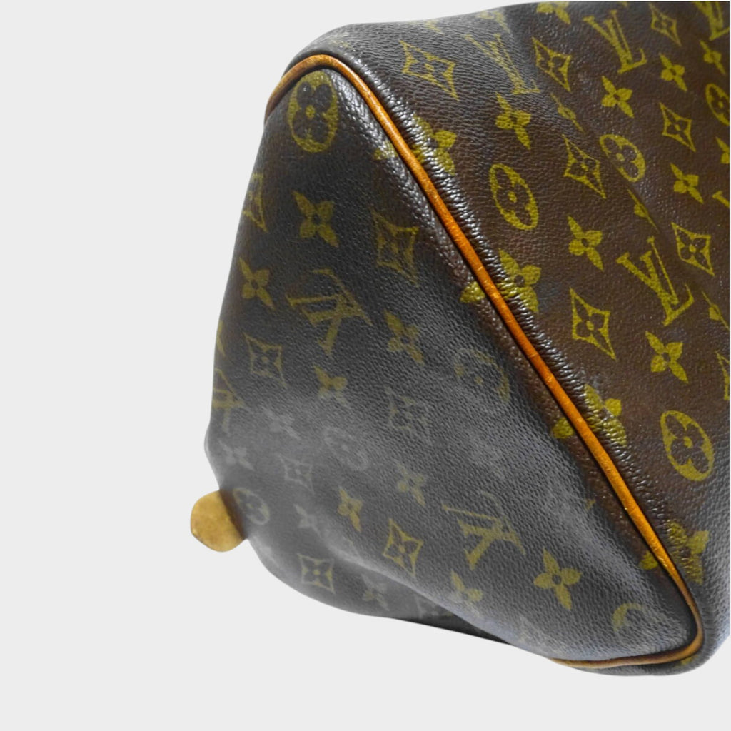 Authenticated Louis Vuitton Monogram Handbag Louis Vuitton Approx Speedy 35