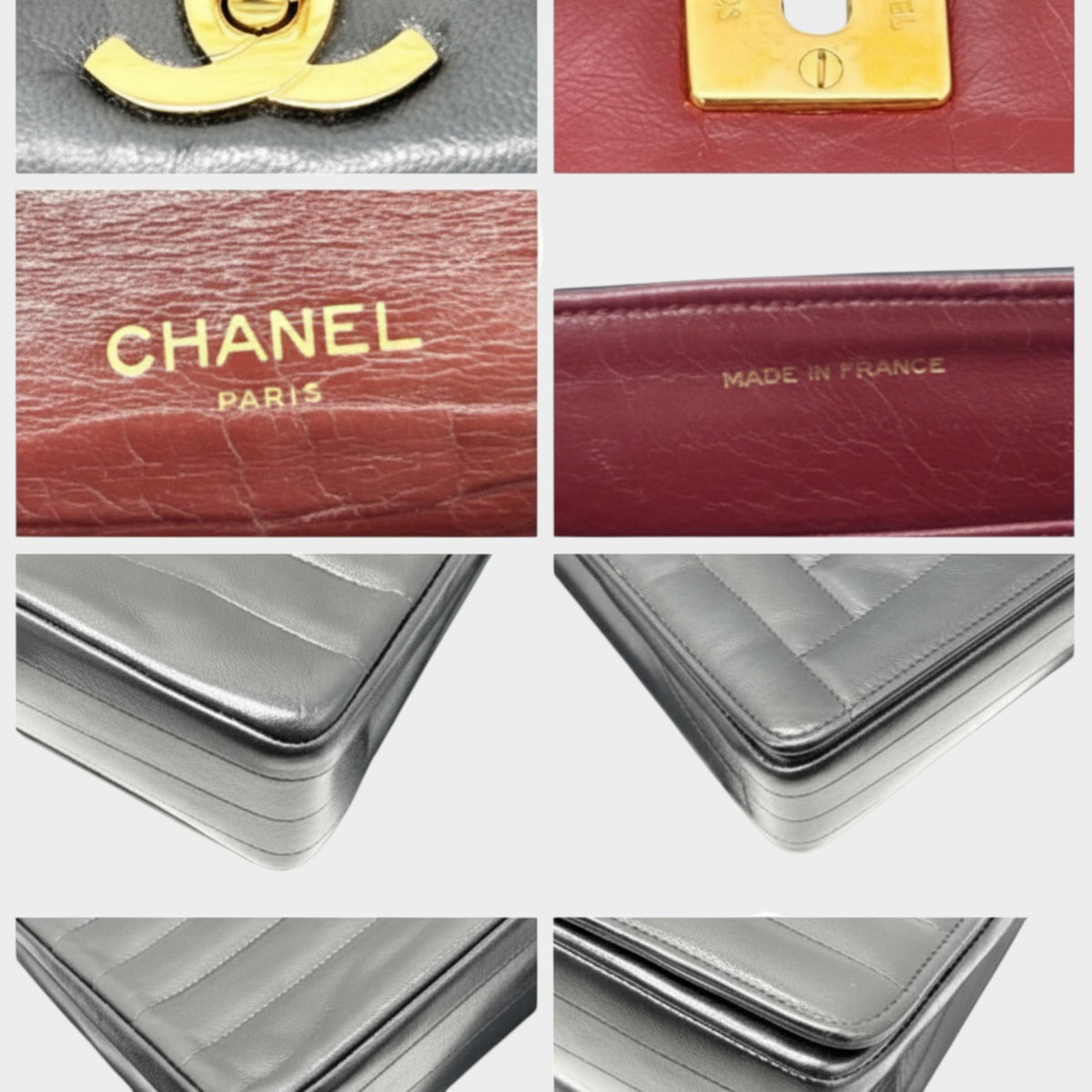 [Excellent condition] CHANEL Mademoiselle Lambskin Chain Shoulder Tasche