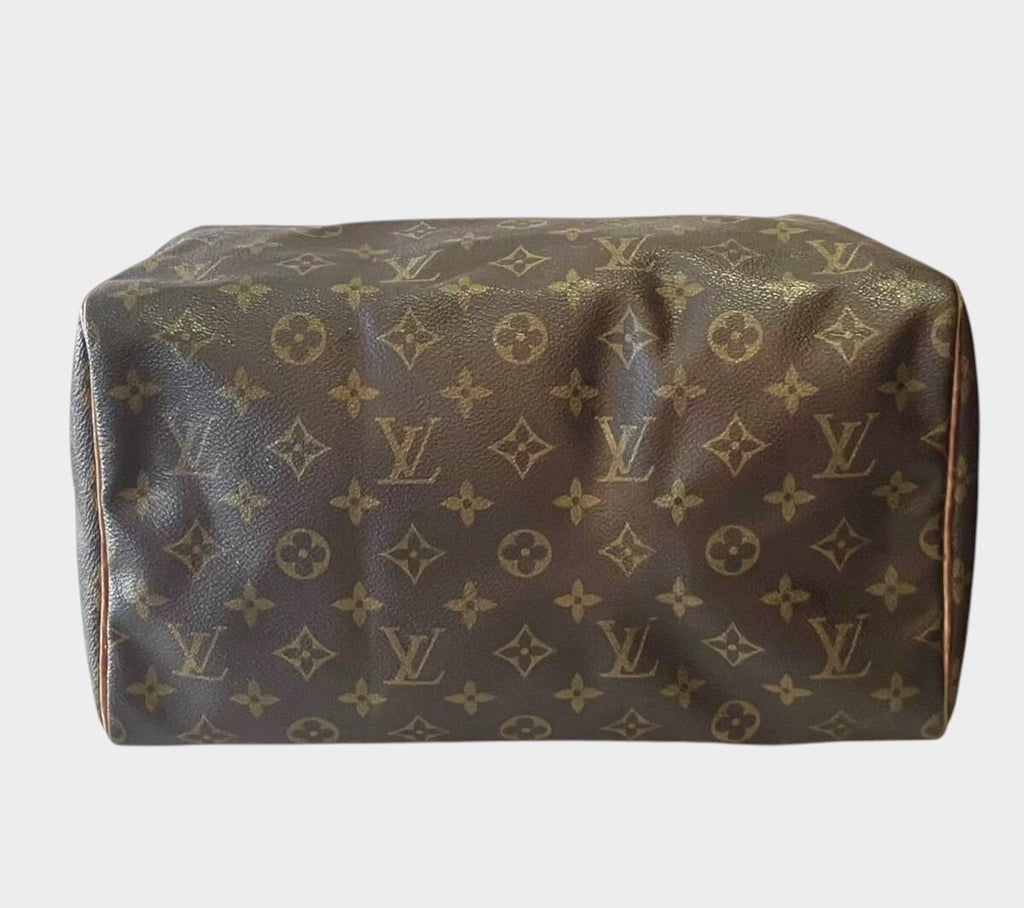 LOUIS VUITTON Monogram Speedy 30 Mini Boston Handbag M41526 VI0972