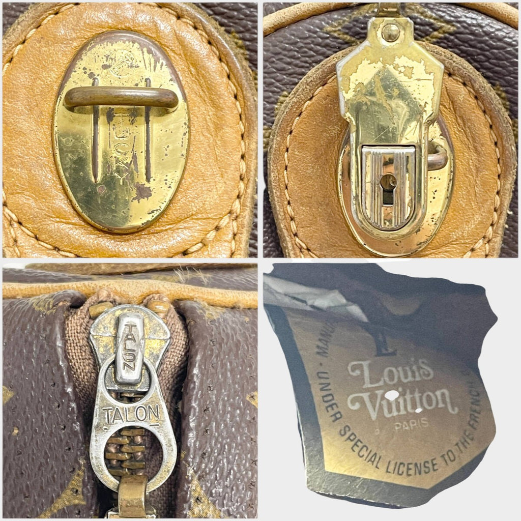 Louis Vuitton Monogram Speedy 30 French Tasche