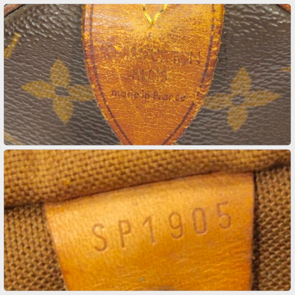 LOUIS VUITTON Speedy 35 M41524 SP1905 Monogram Boston Bag Handbag Brown Women's
