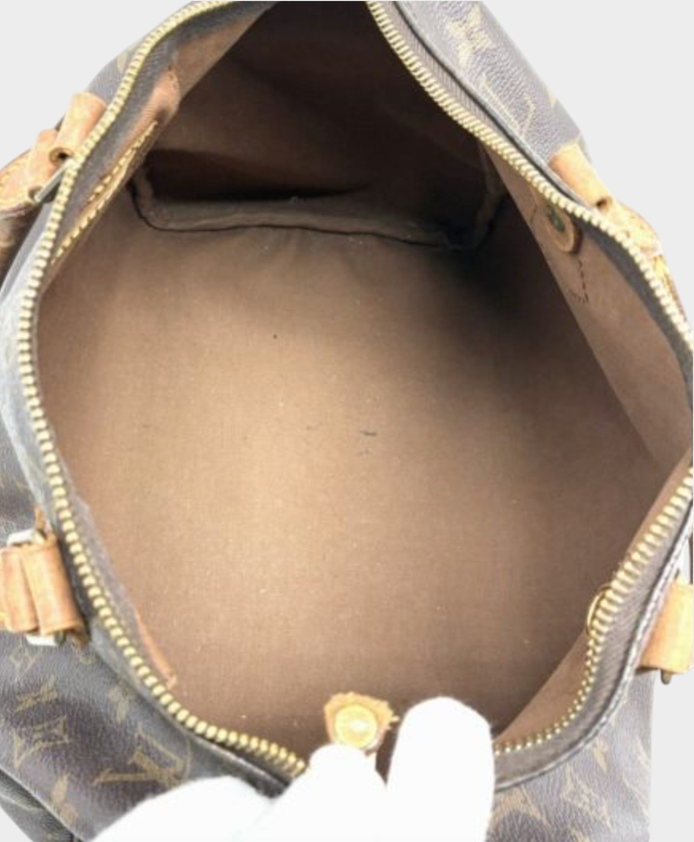 LOUIS VUITTON Speedy 30 M41526 Monogram Mini Boston Bag Handbag PVC Leather