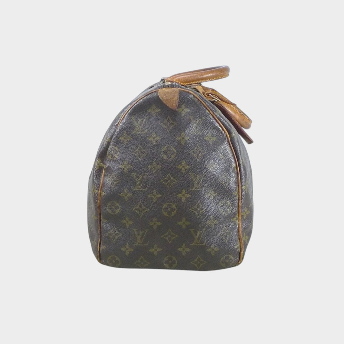 Louis Vuitton Monogram Pattern Leather Boston Bag Keepall 45 Tasche