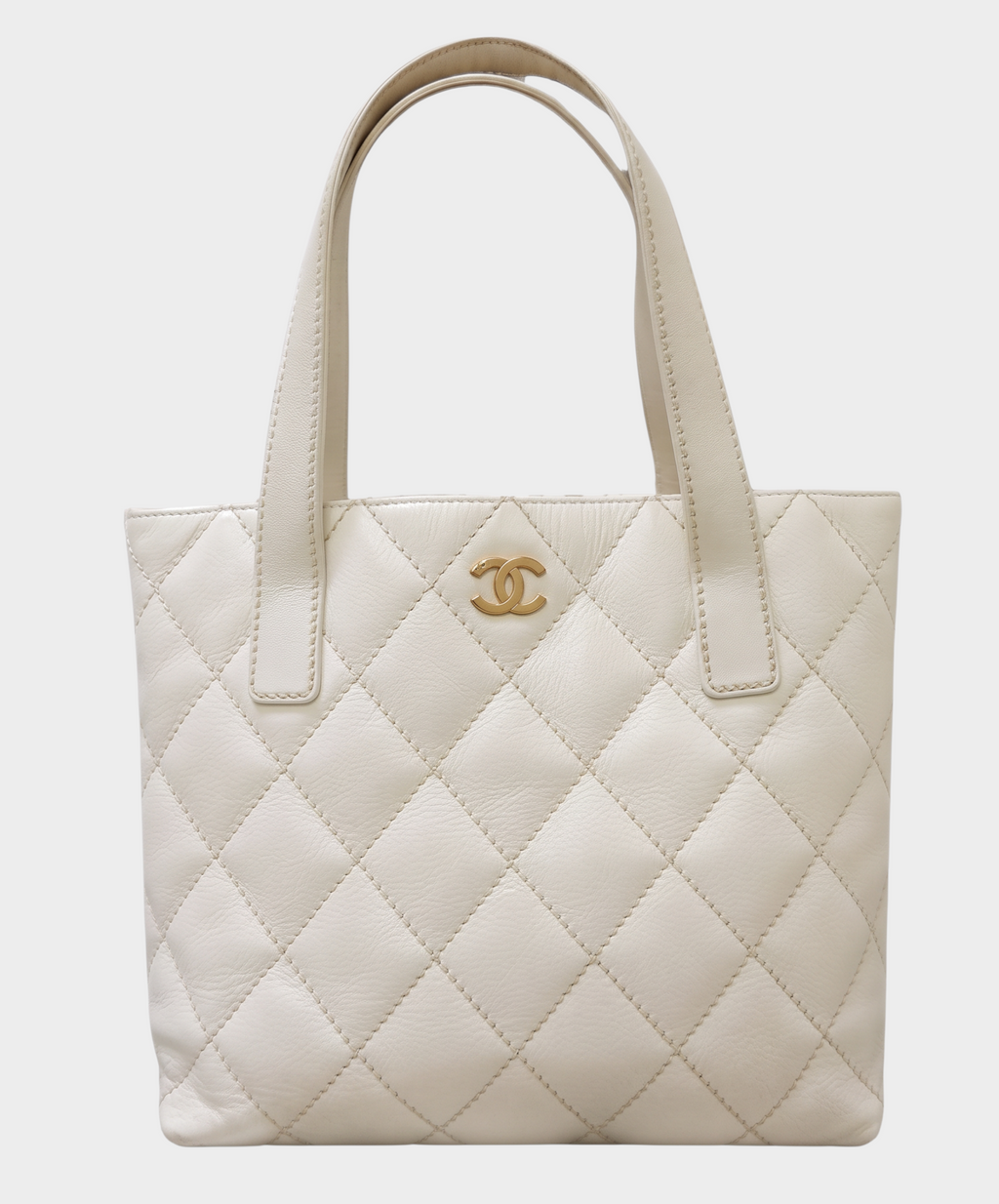 Authenticity verified CHANEL Chanel handbag Wild Stitch Coco Mark Tasche