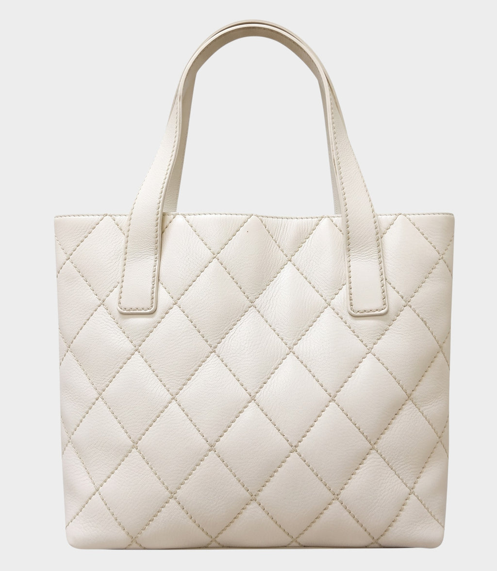 Authenticity verified CHANEL Chanel handbag Wild Stitch Coco Mark Tasche