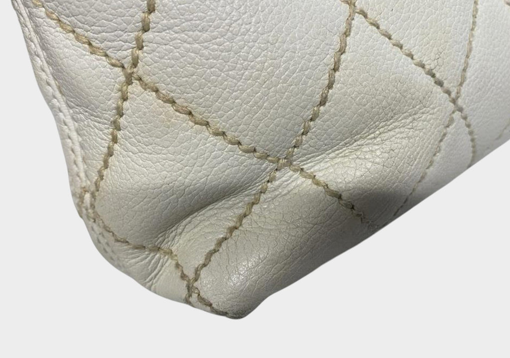 Authenticity verified CHANEL Chanel handbag Wild Stitch Coco Mark Tasche