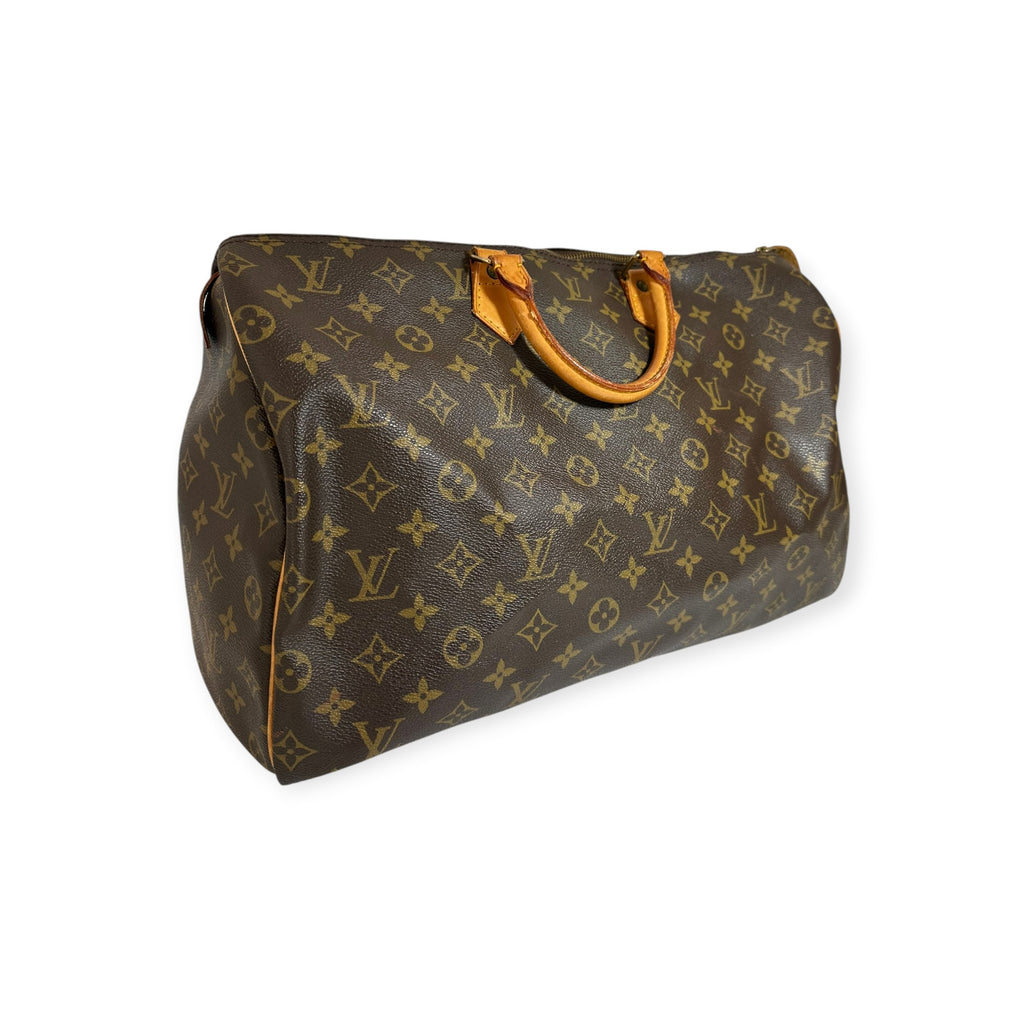 Louis Vuitton Monogram Speedy 40 M41522 MB0971 Handbag Boston Bag