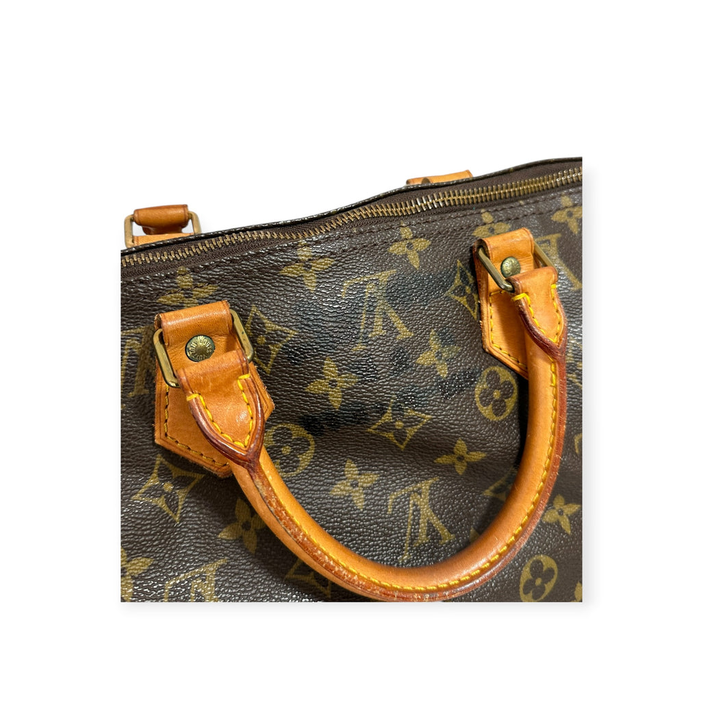 Louis Vuitton Monogram Speedy 40 M41522 MB0971 Handbag Boston Bag