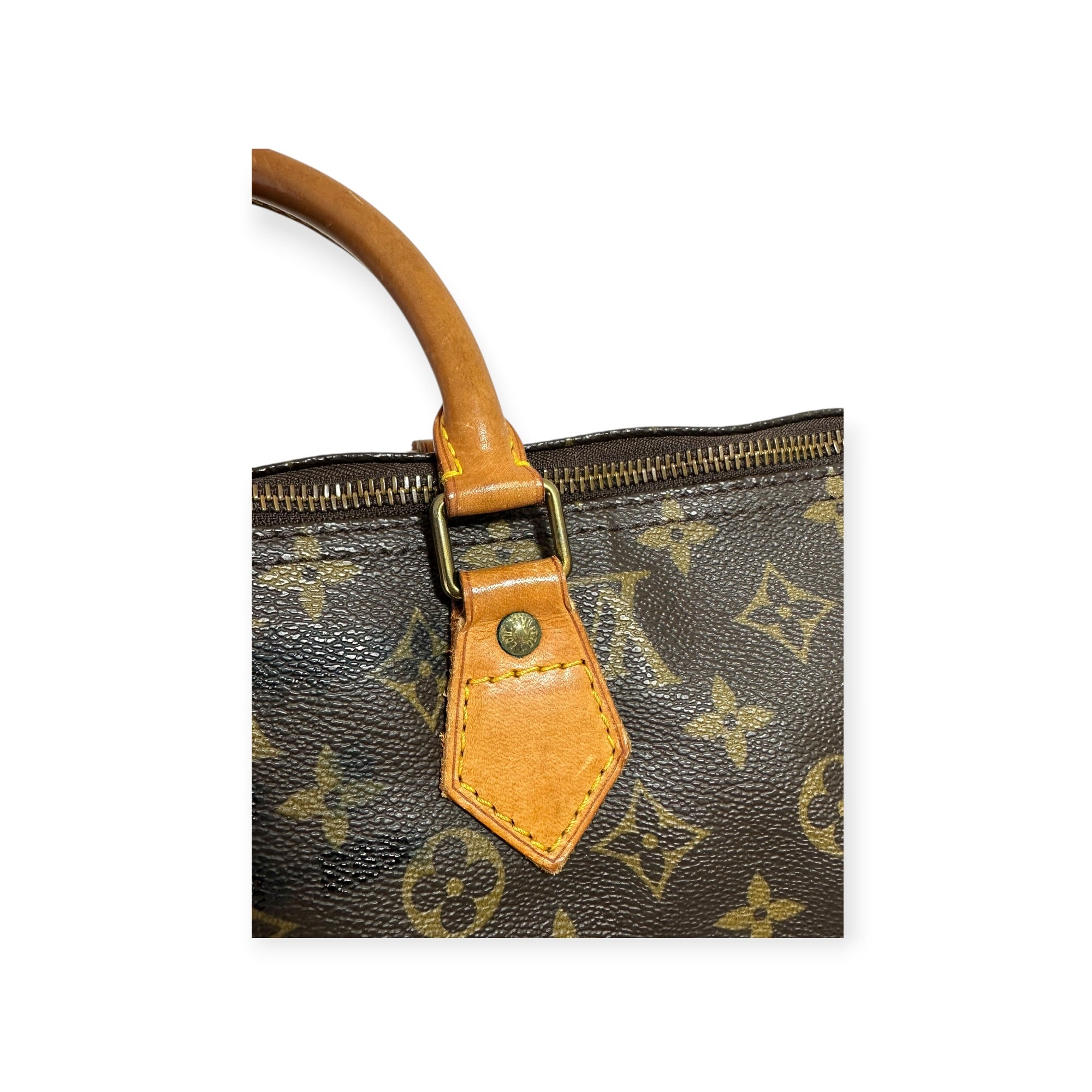 Louis Vuitton Monogram Speedy 40 M41522 MB0971 Handbag Boston Bag