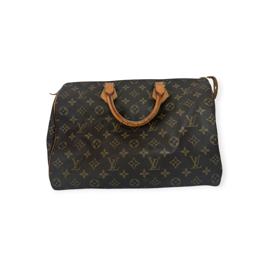 Louis Vuitton Monogram Speedy 35 M41524 VI863 Handbag Boston Bag
