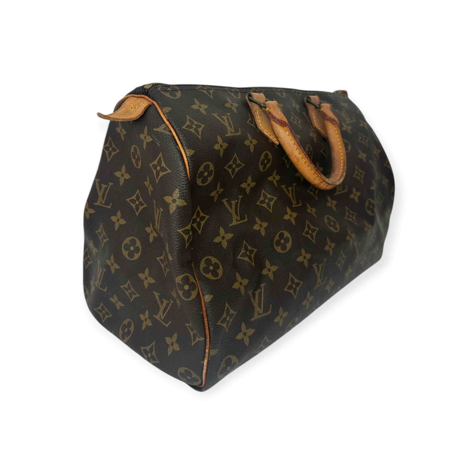 Louis Vuitton Monogram Speedy 35 M41524 VI863 Handbag Boston Bag