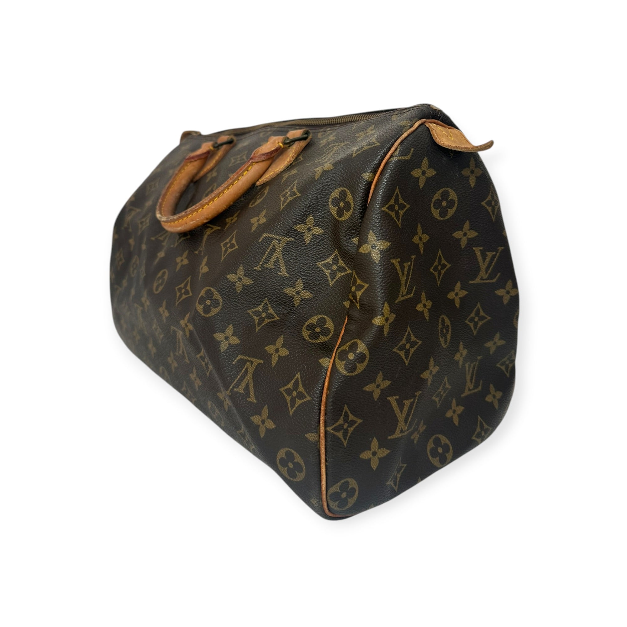 Louis Vuitton Monogram Speedy 35 M41524 VI863 Handbag Boston Bag