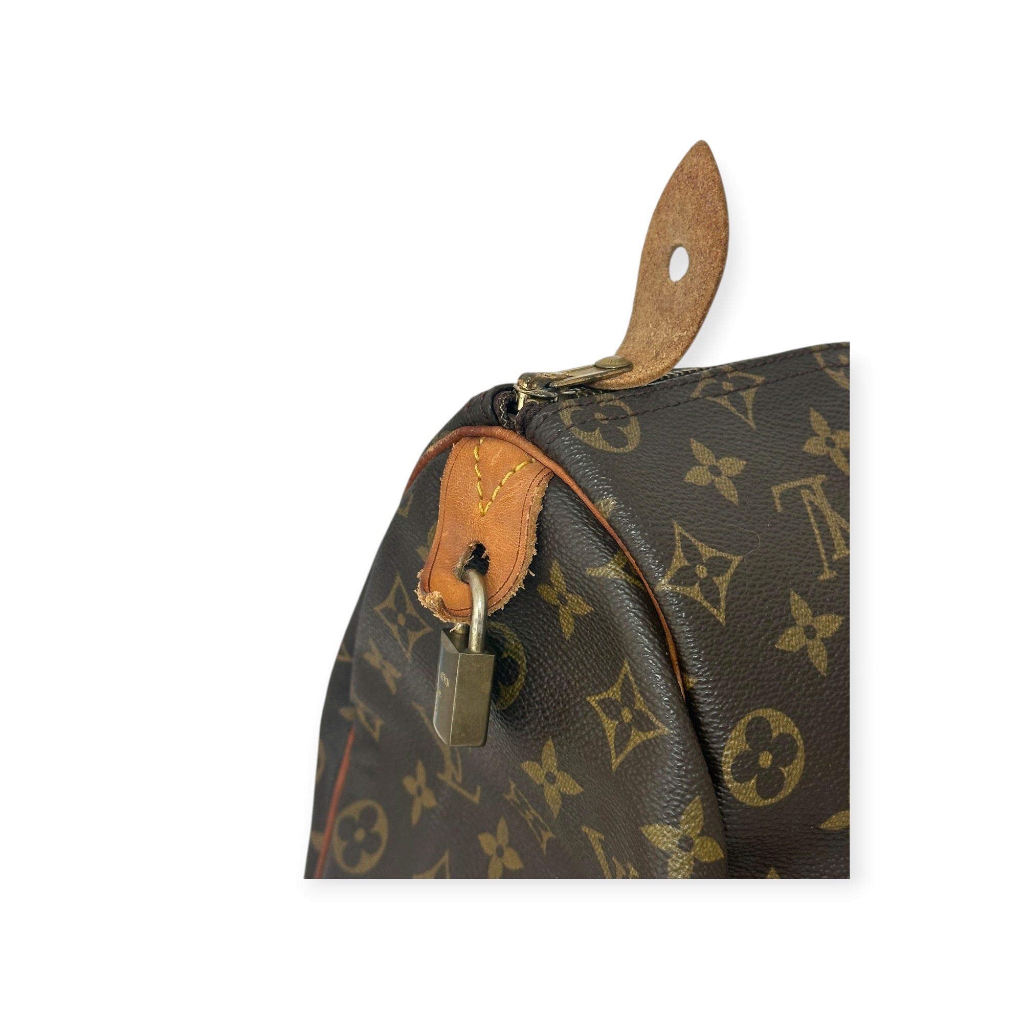 Louis Vuitton Monogram Speedy 35 M41524 VI863 Handbag Boston Bag