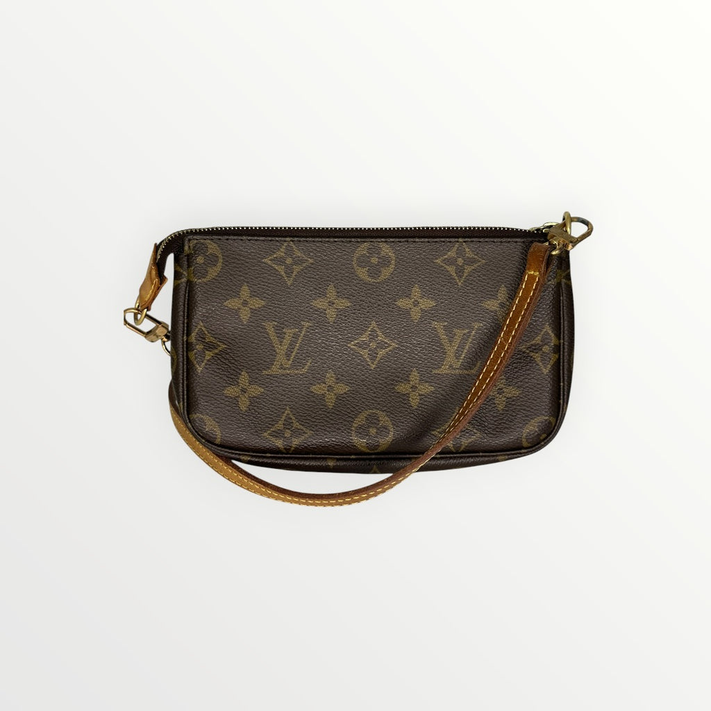 [Excellent Condition] LOUIS VUITTON Pochette Accessoires Louis Vuitton Monogram Pochette Accessoires Pouch