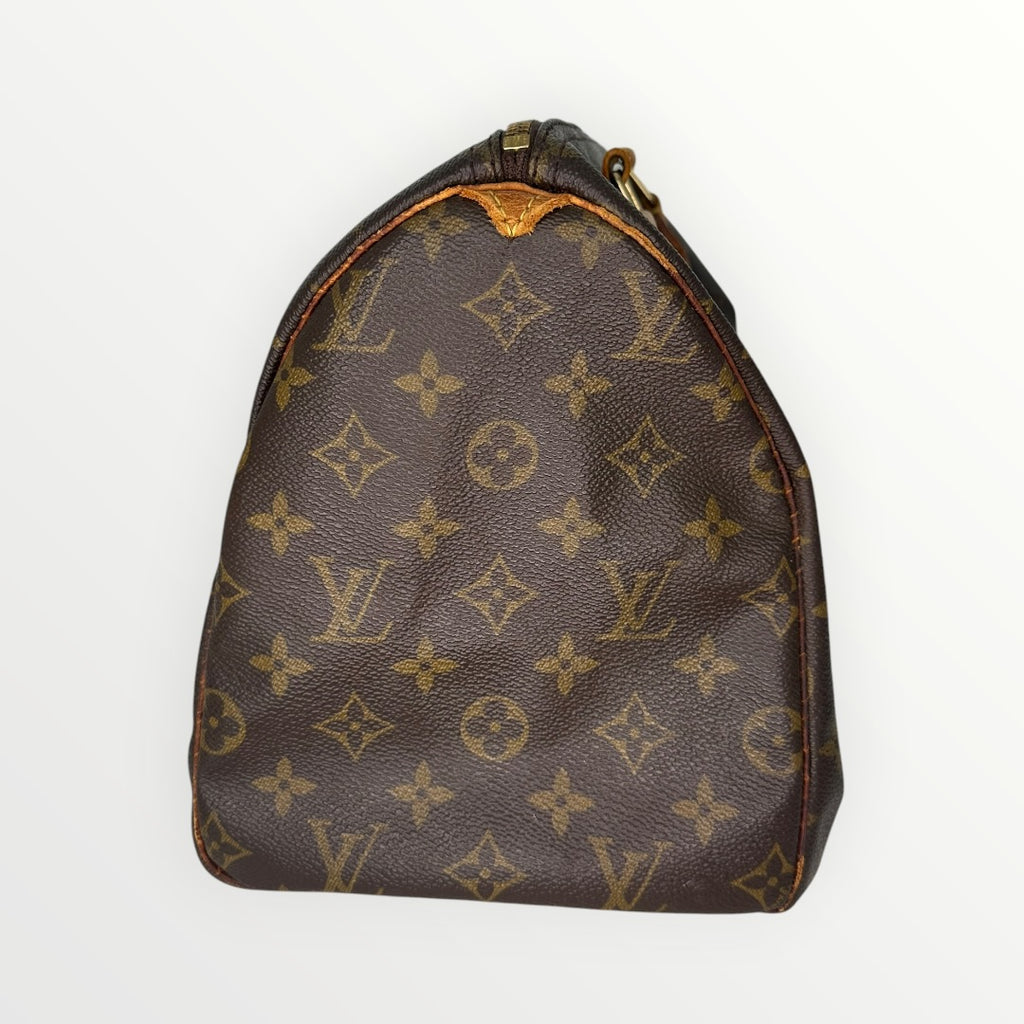 Louis Vuitton Speedy 30 Mini Boston Bag, M41526 SP0874, Monogram Brown Leather
