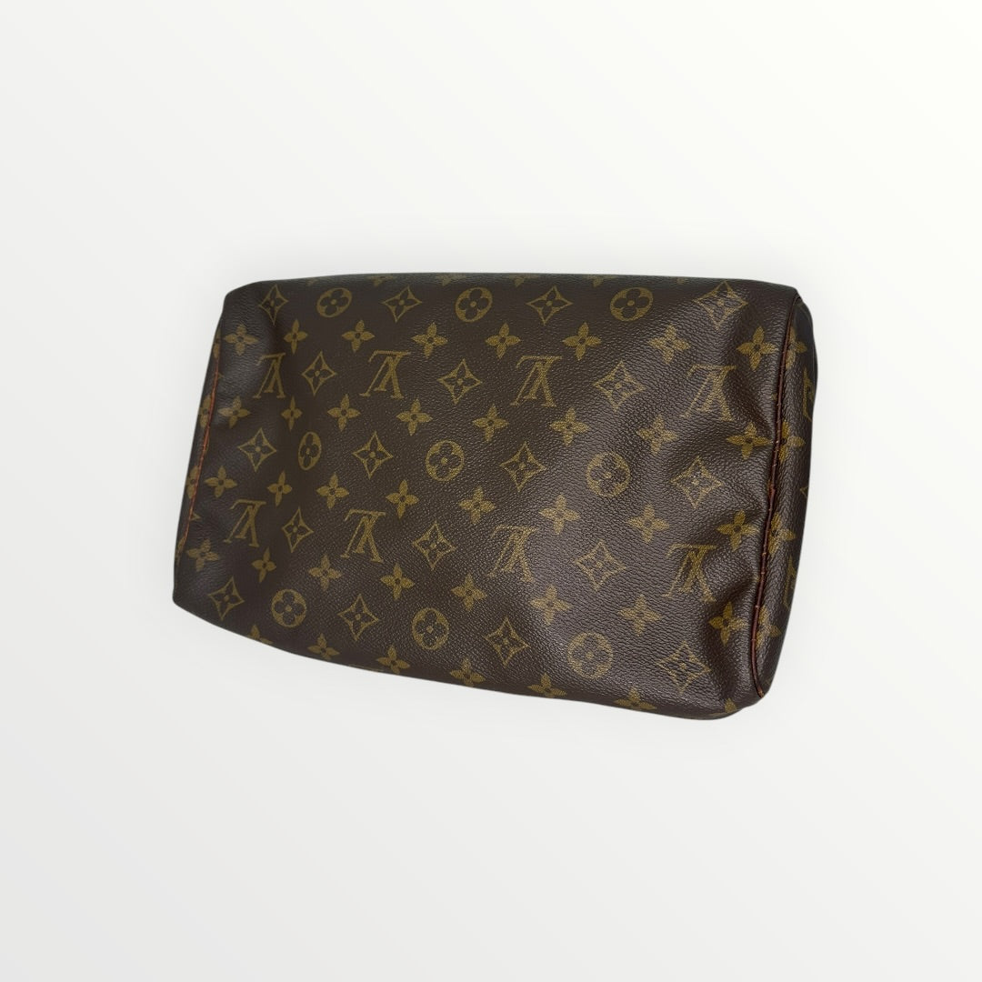 Louis Vuitton Speedy 30 Mini Boston Bag, M41526 SP0874, Monogram Brown Leather