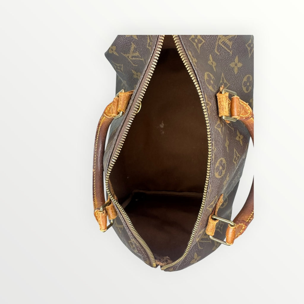 Louis Vuitton Speedy 30 Mini Boston Bag, M41526 SP0874, Monogram Brown Leather