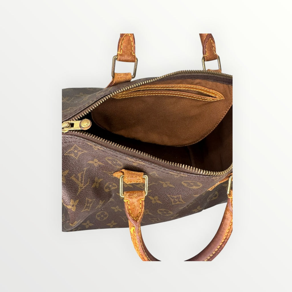 Louis Vuitton Speedy 30 Mini Boston Bag, M41526 SP0874, Monogram Brown Leather