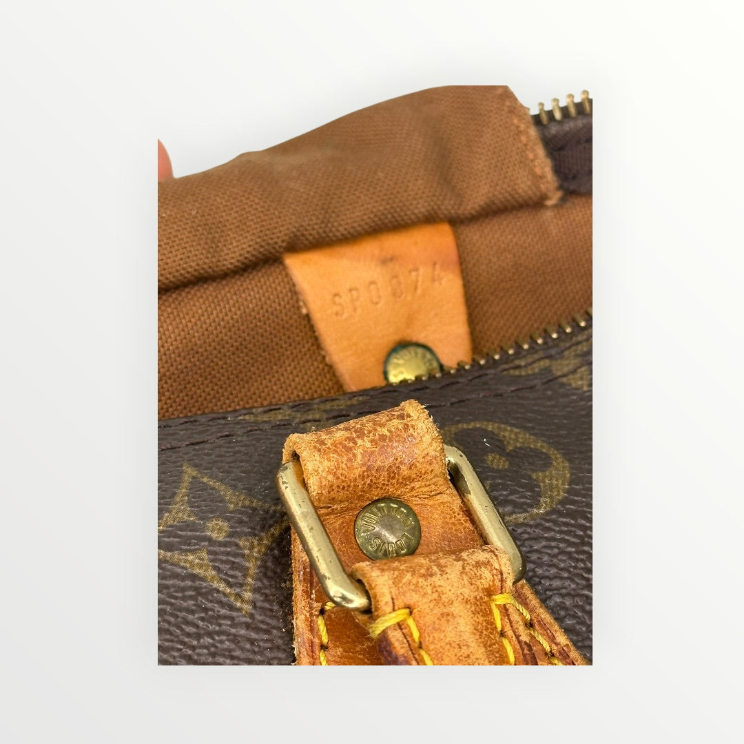 Louis Vuitton Speedy 30 Mini Boston Bag, M41526 SP0874, Monogram Brown Leather