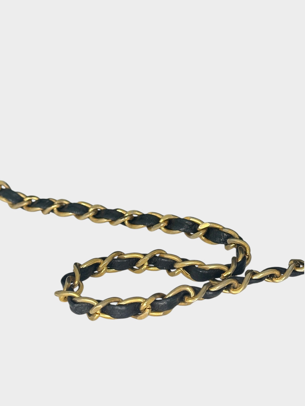 CHANEL Mademoiselle Chain Shoulder Bag, Black, with Dust Bag