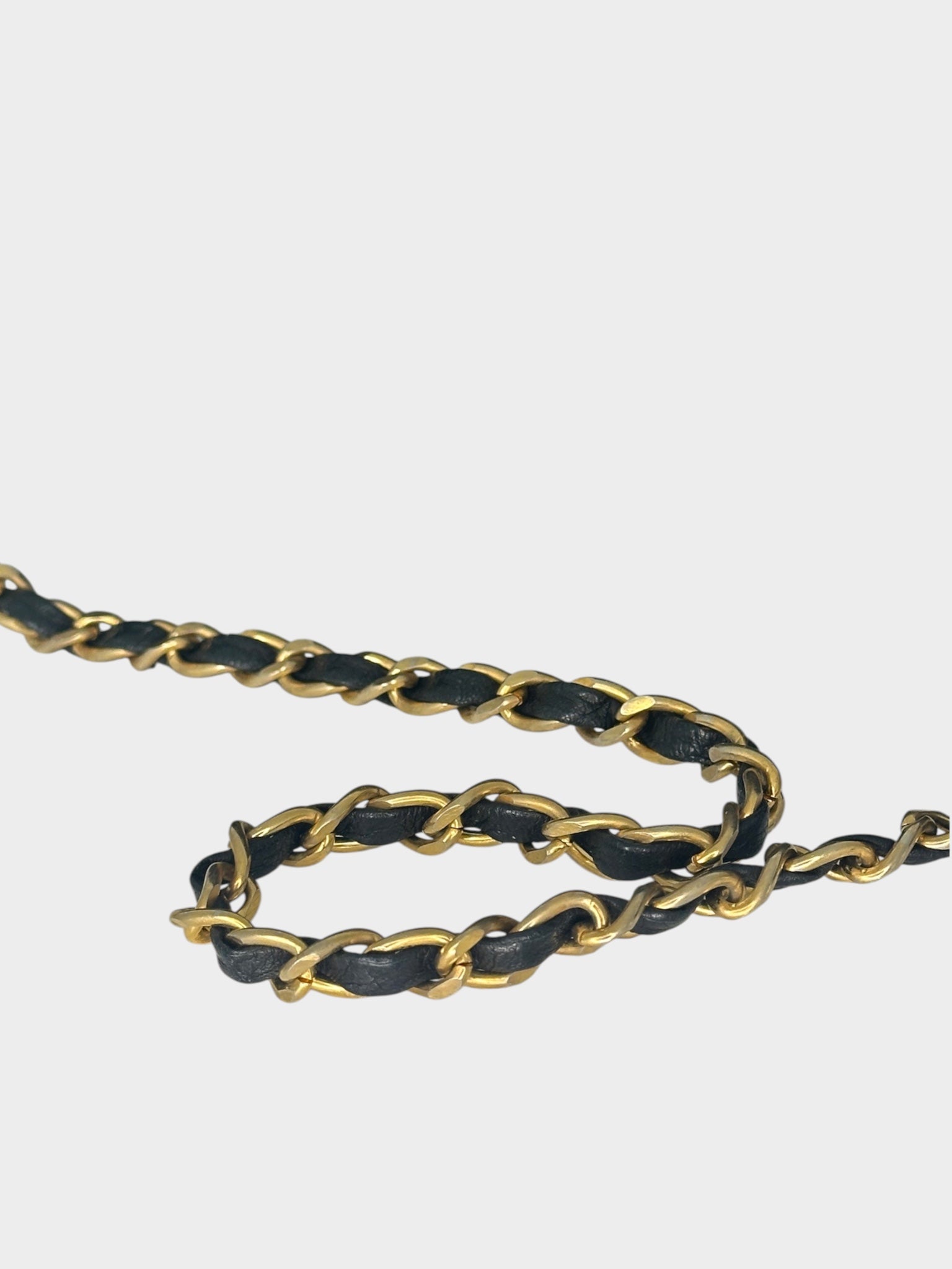 CHANEL Mademoiselle Chain Shoulder Bag, Black, with Dust Bag