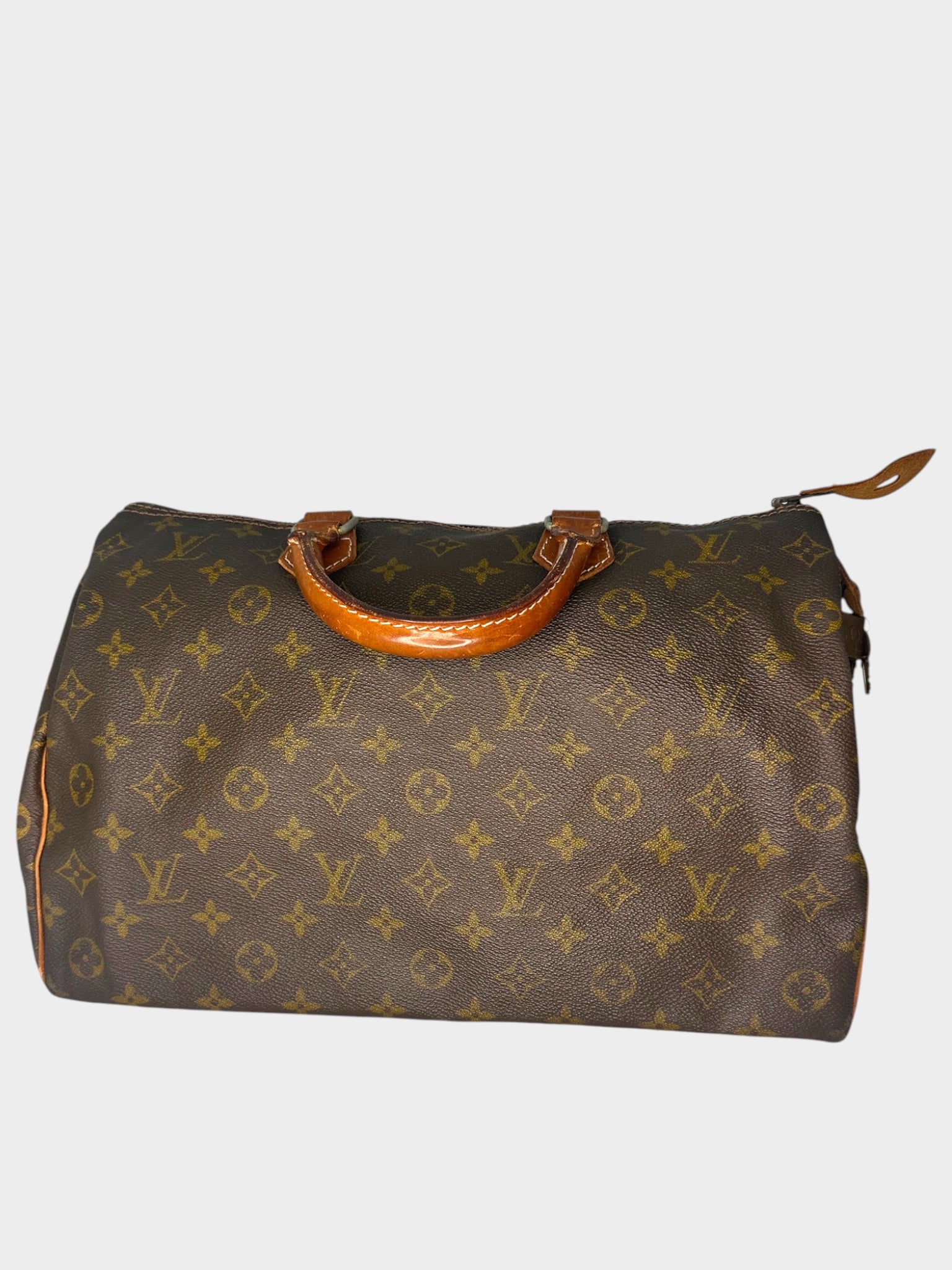 Louis Vuitton Early Model Speedy 35 M41524 Monogram Vintage Women's Bag]