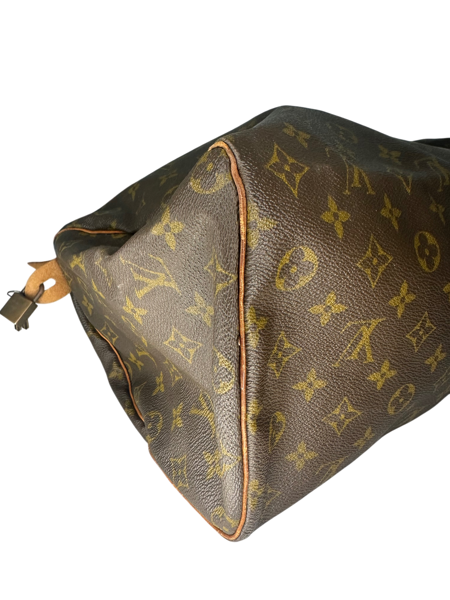 Louis Vuitton Early Model Speedy 35 M41524 Monogram Vintage Women's Bag]