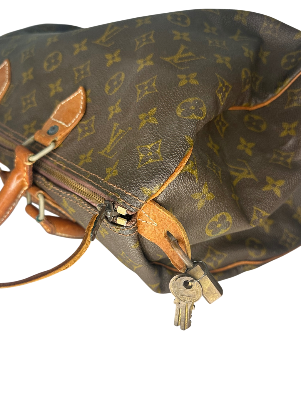 Louis Vuitton Early Model Speedy 35 M41524 Monogram Vintage Women's Bag]