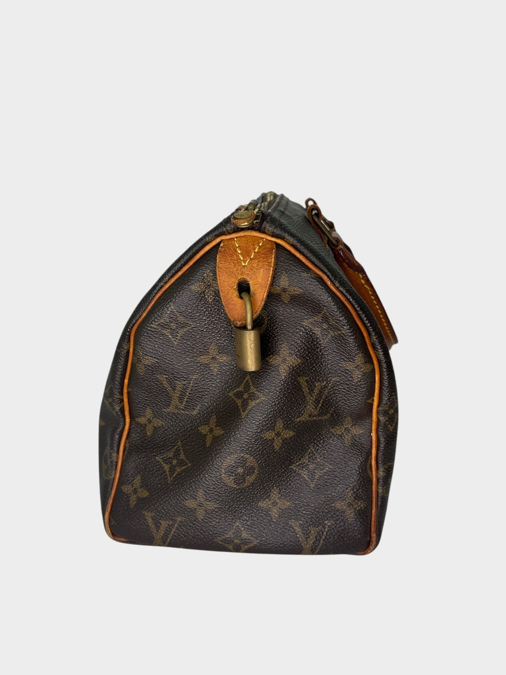 LOUIS VUITTON Speedy 25 Monogram Handbag M41528 (Key Missing) Mini Boston Bag