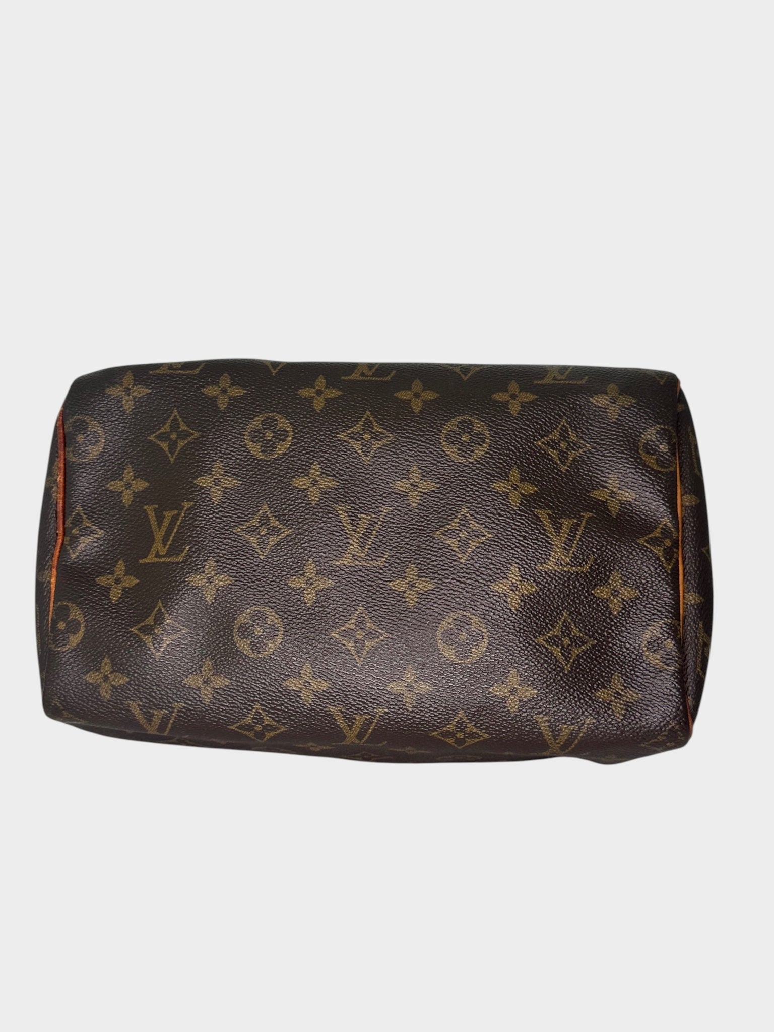 LOUIS VUITTON Speedy 25 Monogram Handbag M41528 (Key Missing) Mini Boston Bag