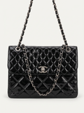 Chanel Large Matelasse A49272 Enamel Shoulder Bag for Women