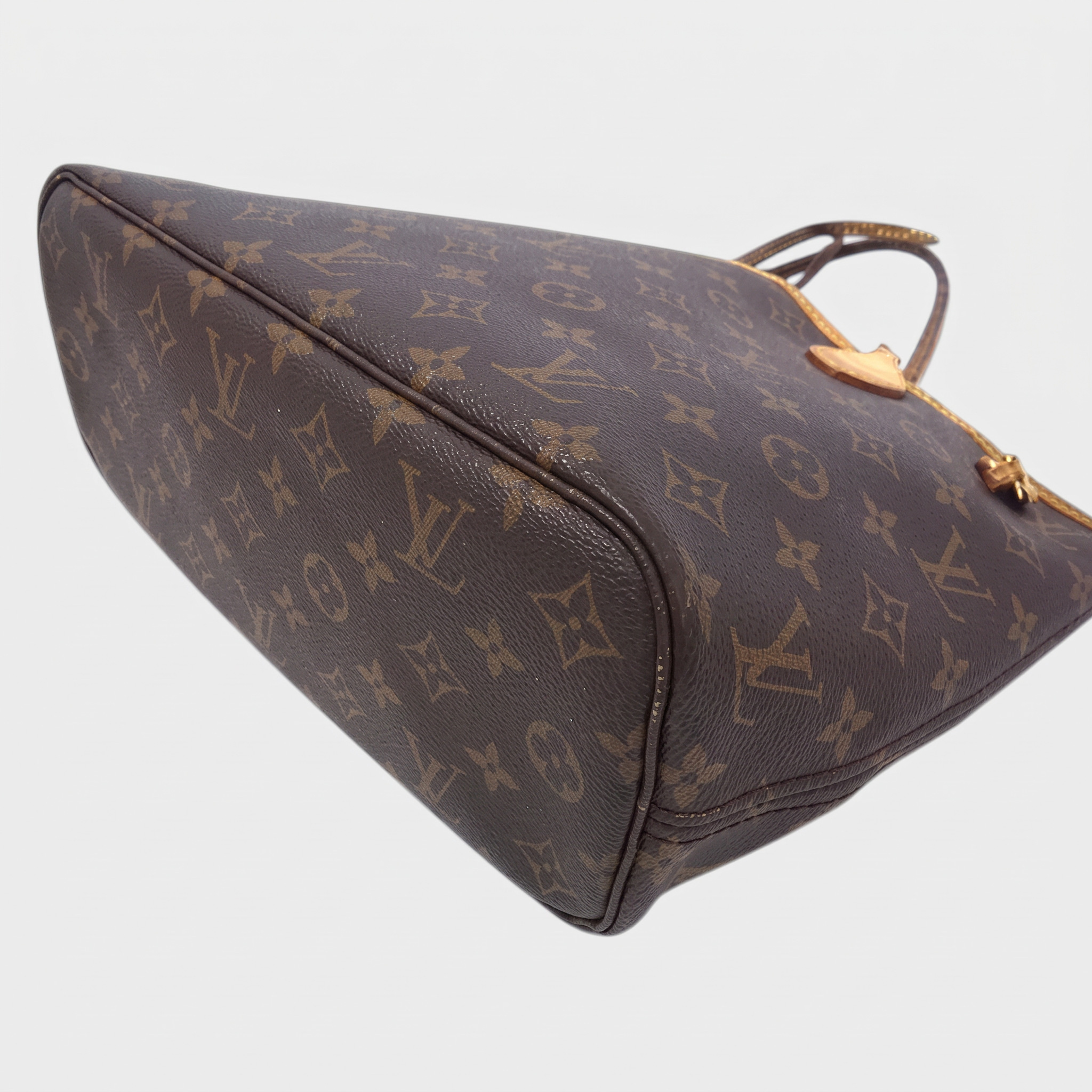 LOUIS VUITTON M40155 Monogram Neverfull PM Handbag Tasche
