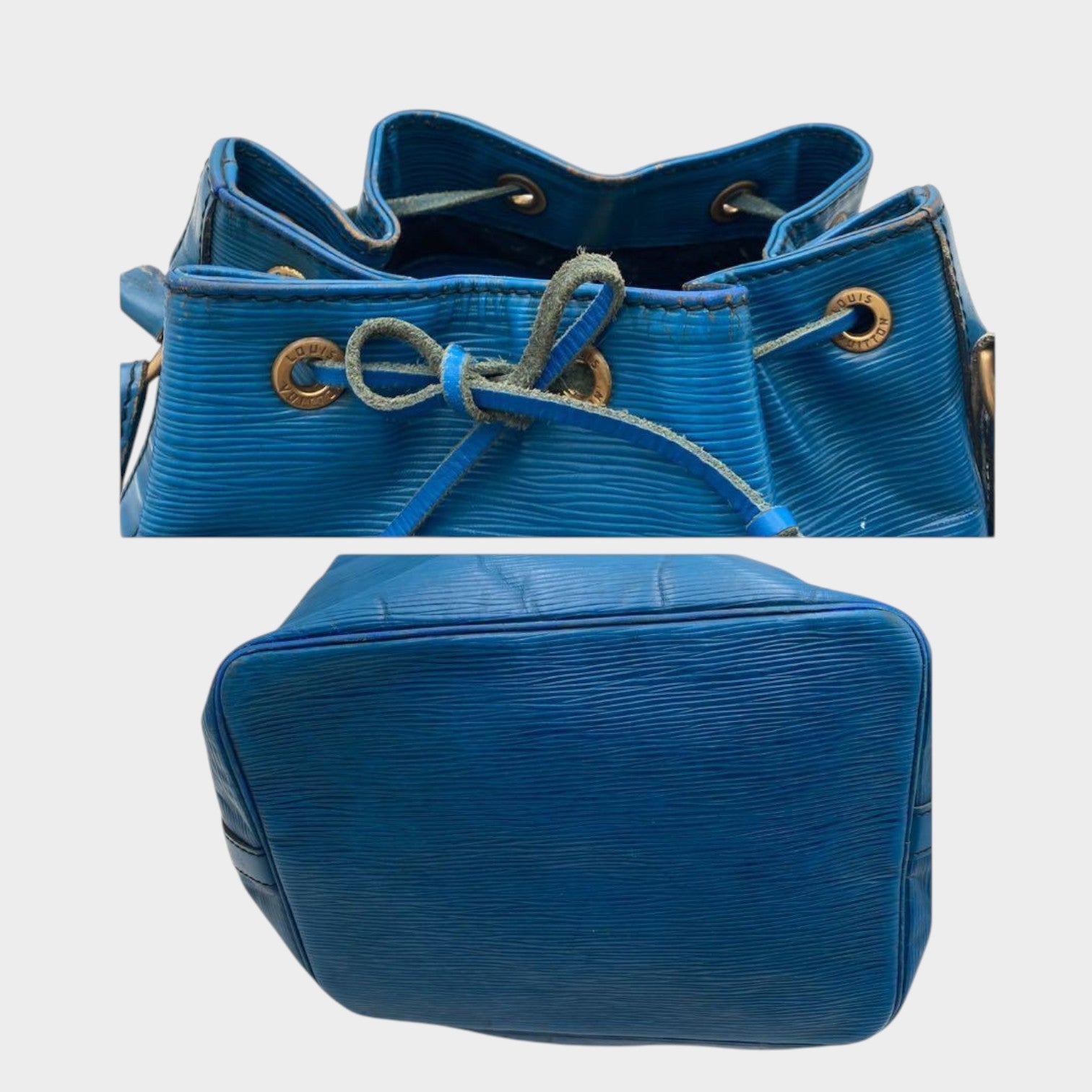 Louis Vuitton Epi Petit Noé Shoulder Bag, Toledo Blue
