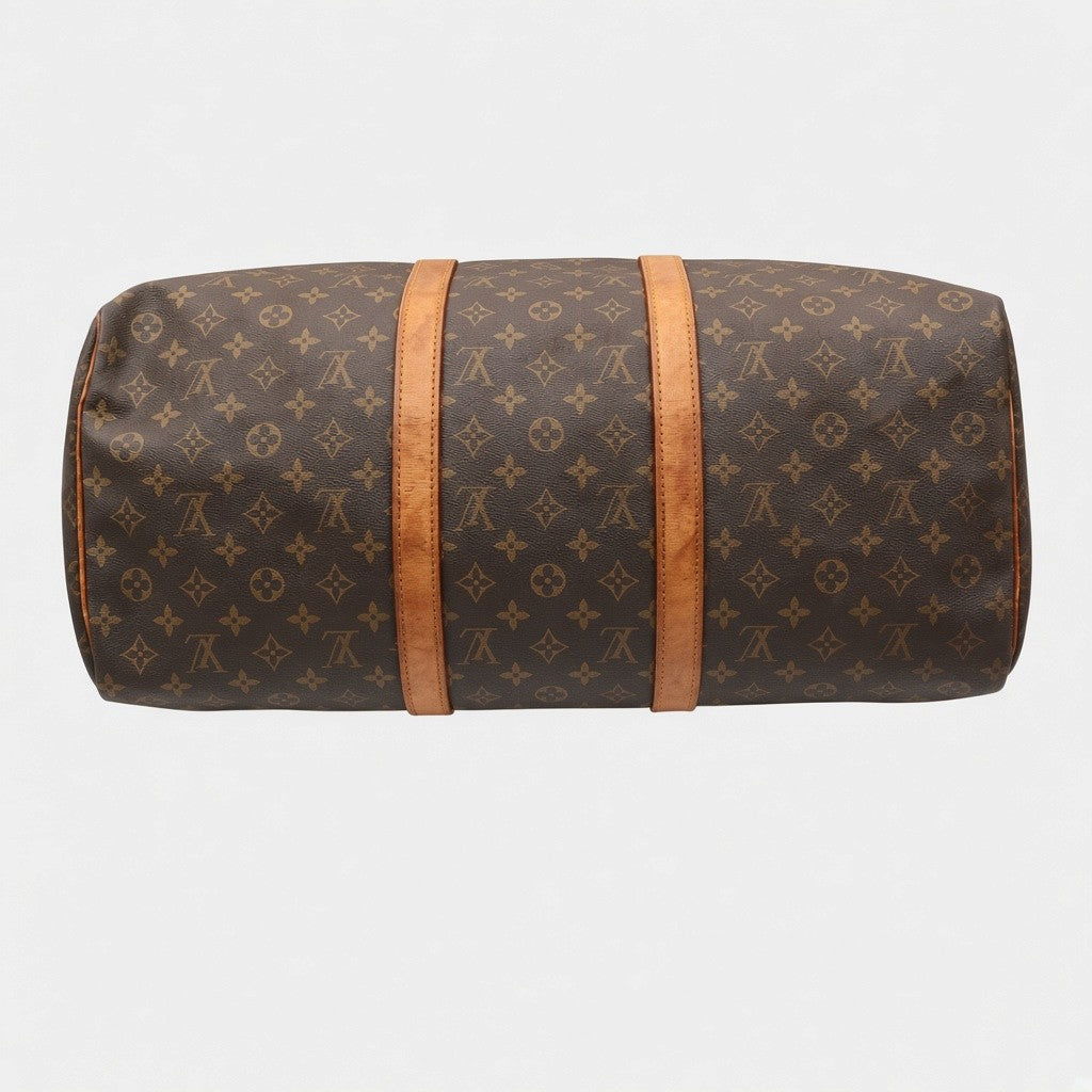 LOUIS VUITTON M41426 Monogram Keepall 50 Handbag Tasche Boston Bag