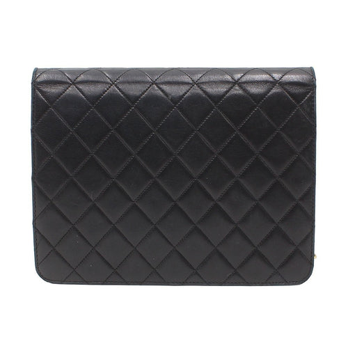 Chanel Matelassé Lambskin Push-Lock Chain Shoulder Tasche