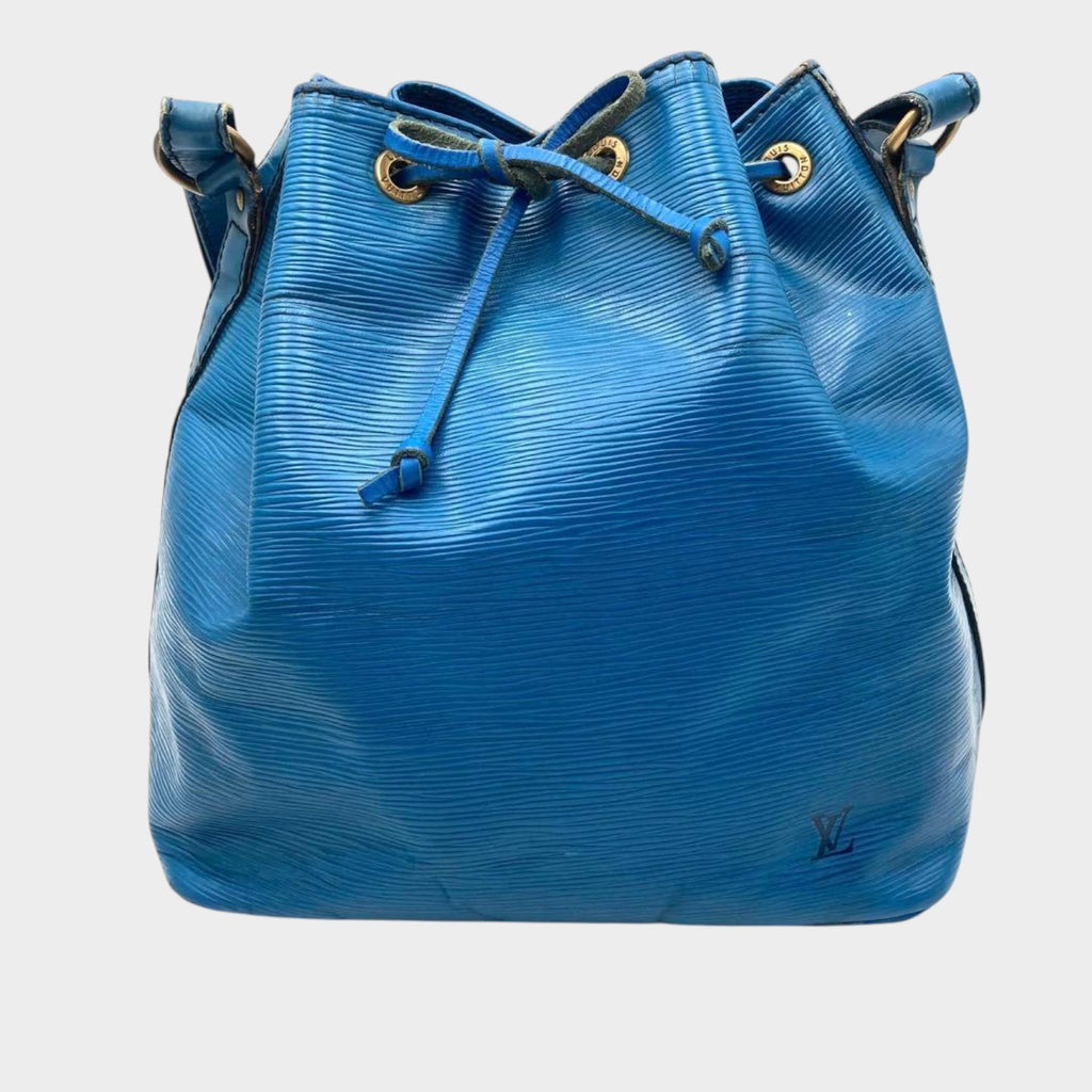 Louis Vuitton Epi Petit Noé Shoulder Bag, Toledo Blue