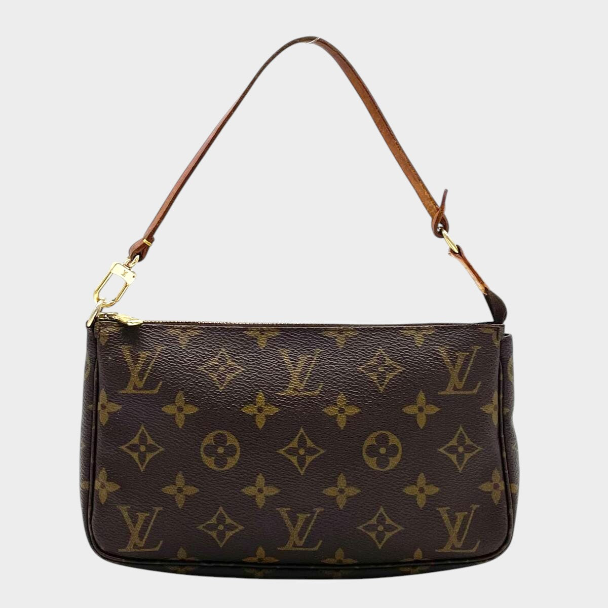Excellent Condition LOUIS VUITTON Monogram Pochette Accessoires Accessory Pouch Handbag M51980 VI0031