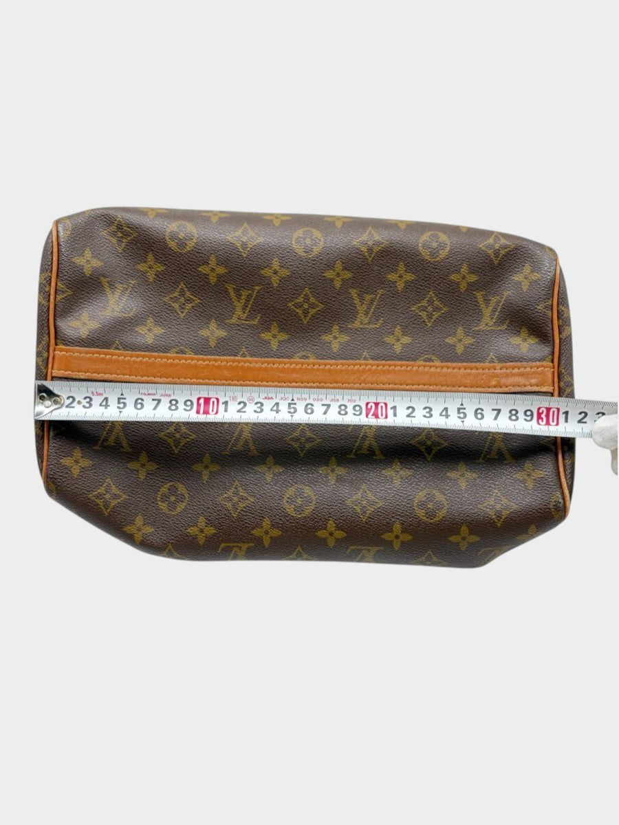 LOUIS VUITTON Monogram Speedy 30 with paper tag